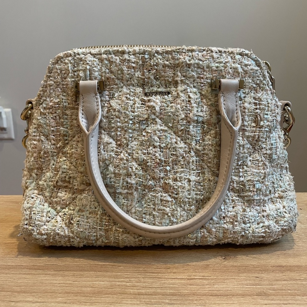 Kate Spade Tweed Crossbody Bag